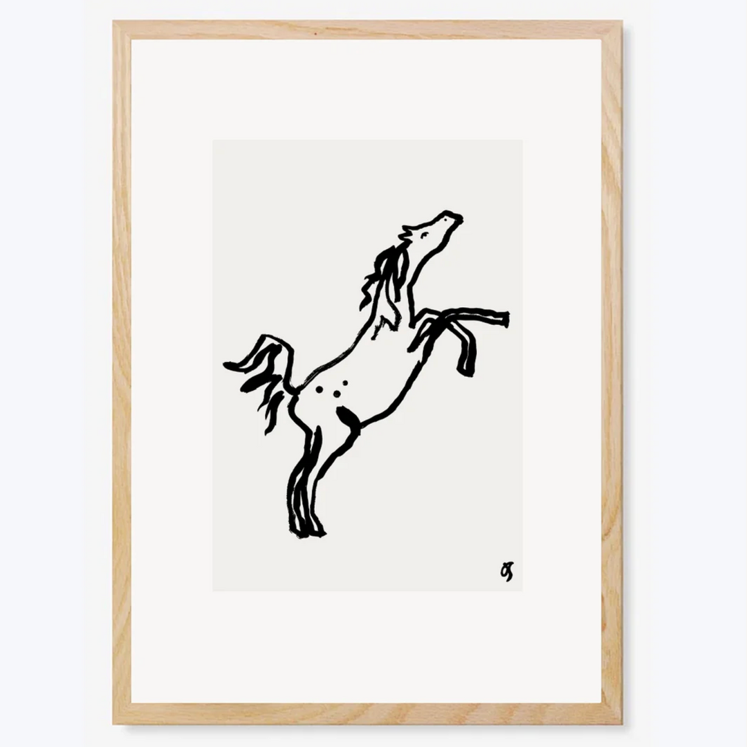 In The Meadow - Unframed Art Print - A4 or A3
