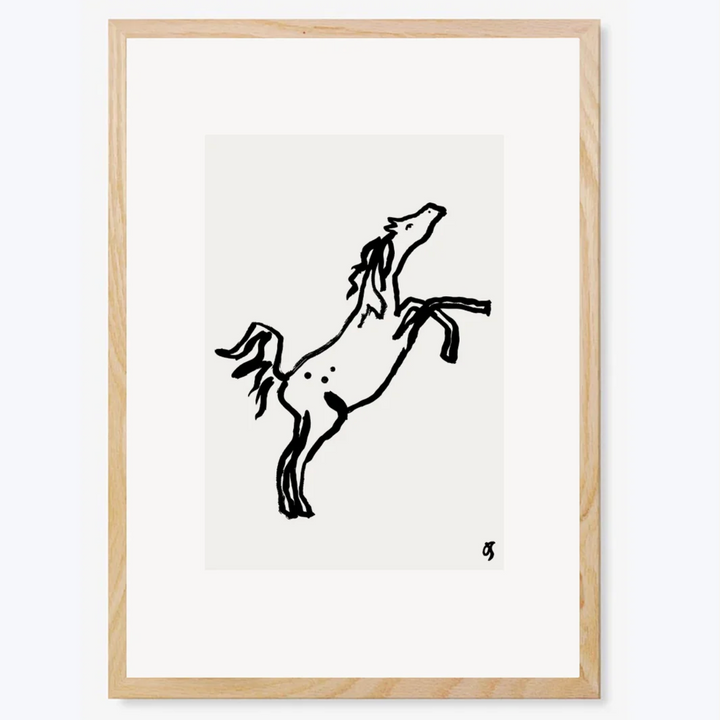 In The Meadow - Unframed Art Print - A4 or A3