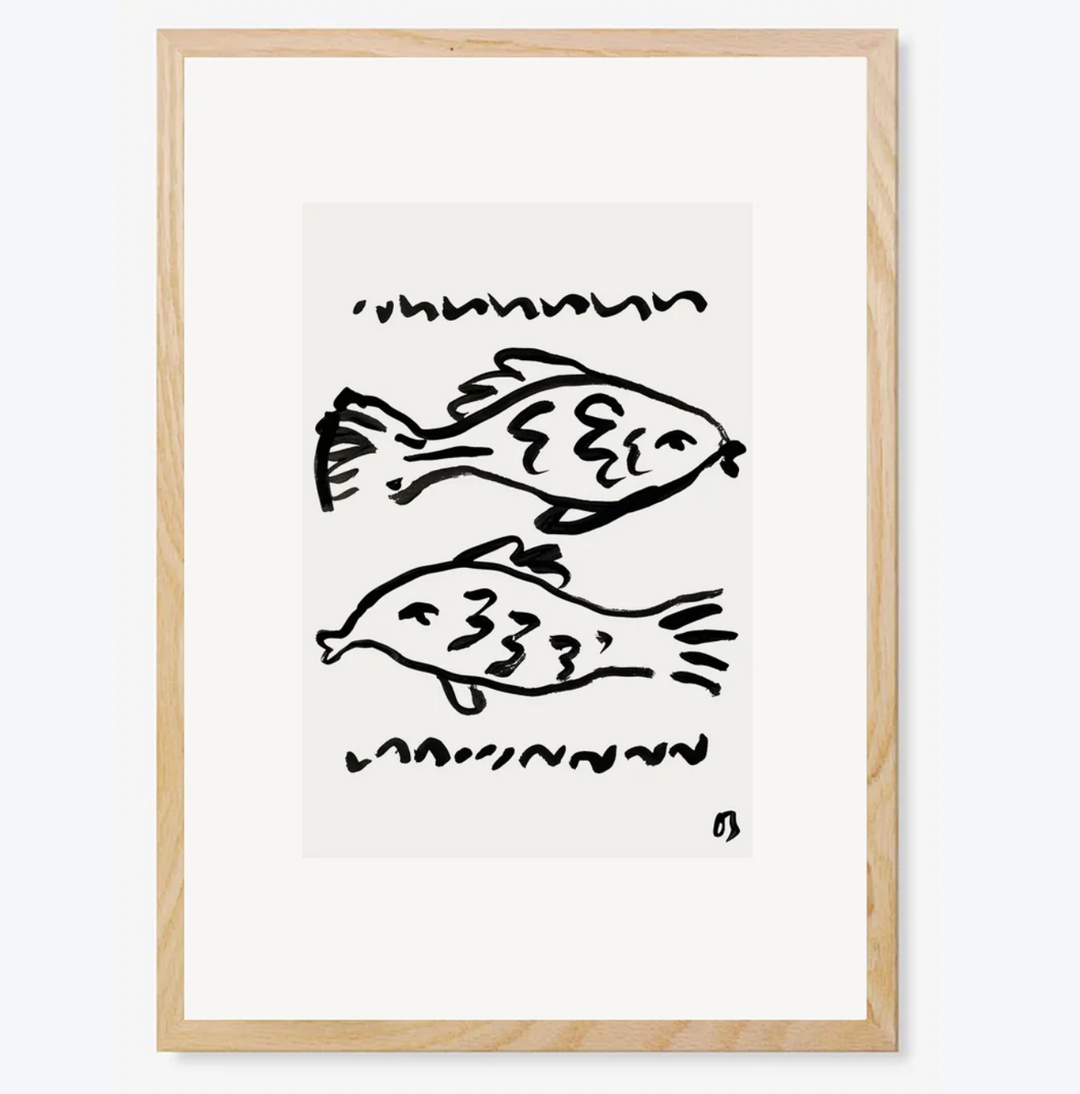 The Fish - Unframed Art Print - A4 or A3