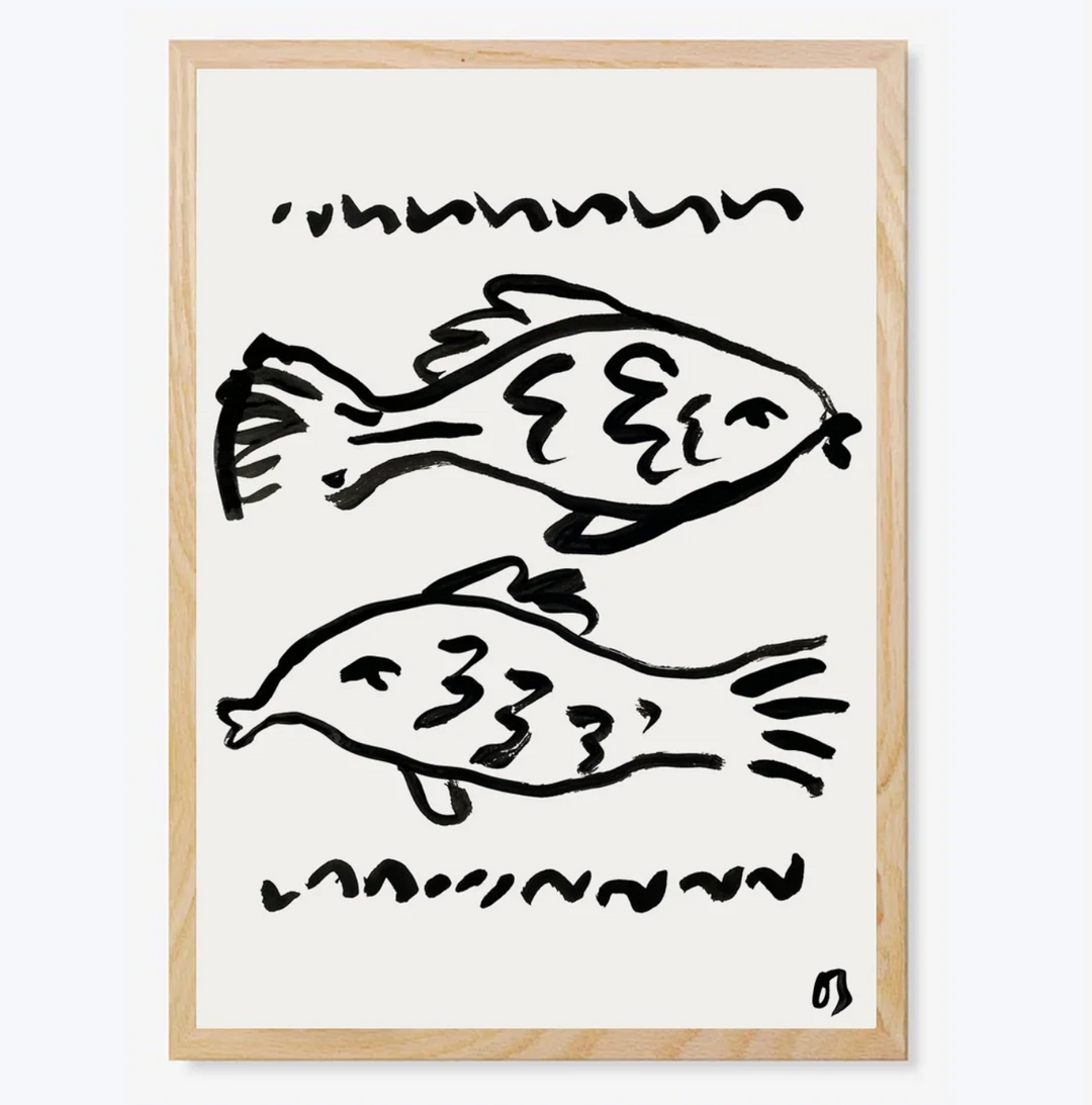 The Fish - Unframed Art Print - A4 or A3