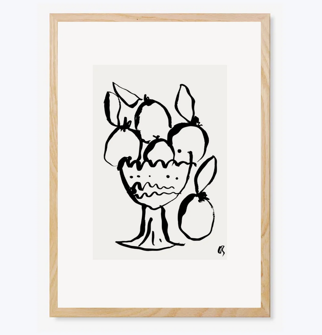 The Oranges - Unframed Art Print - A4 or A3