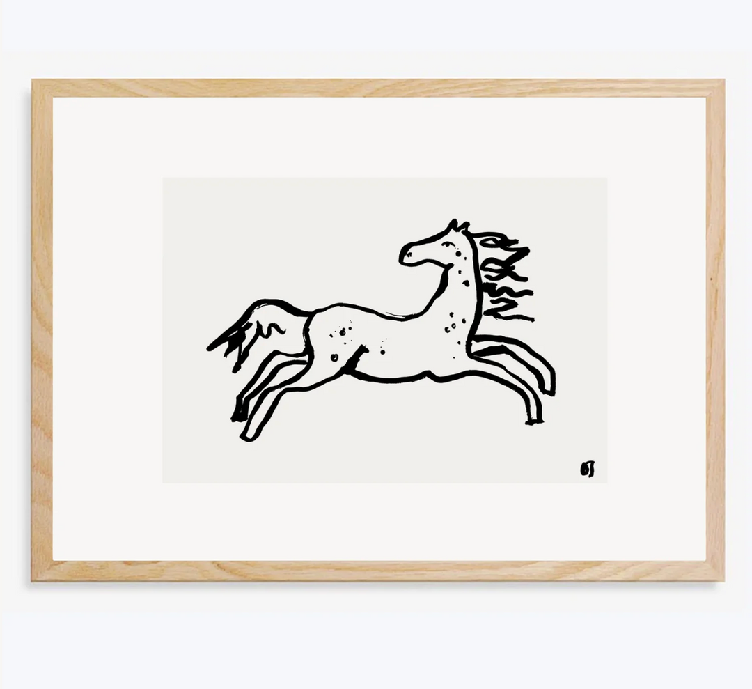 Canter - Unframed Art Print - A4 or A3