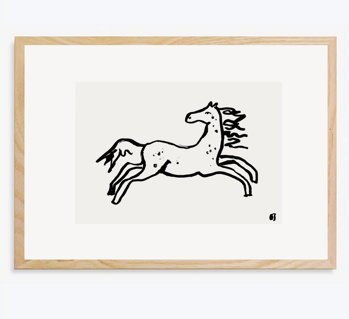 Canter - Unframed Art Print - A4 or A3