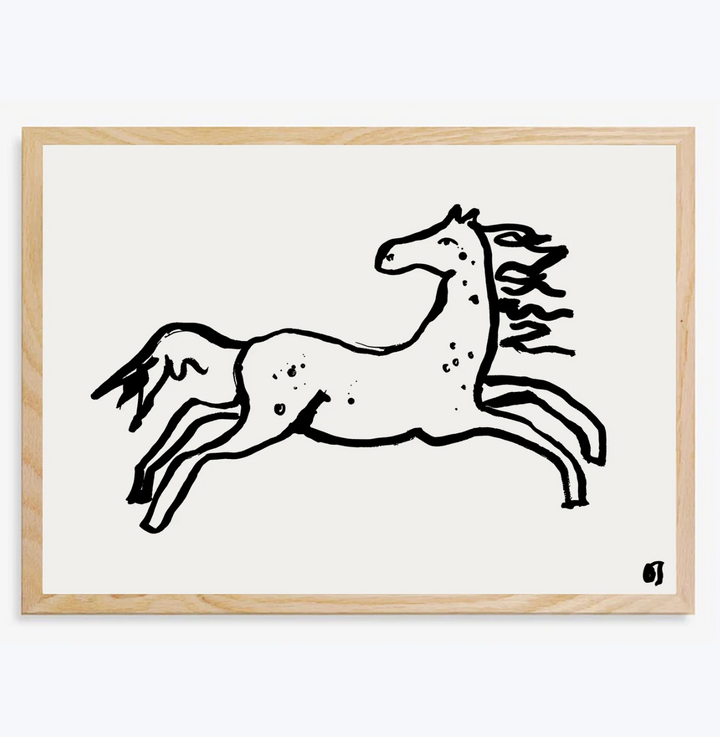 Canter - Unframed Art Print - A4 or A3