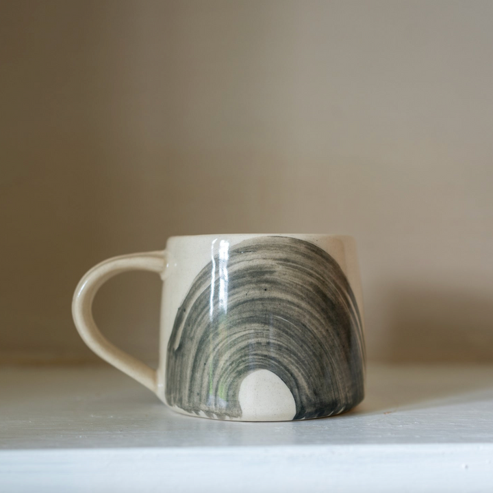 Brush Stroke Koko Mug in Forest