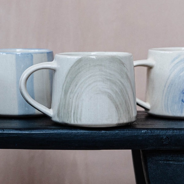 Brush Stroke Koko Mug in Forest