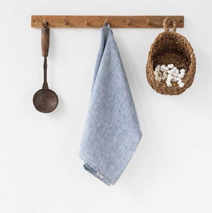 LINEN TEA TOWEL IN BLUE